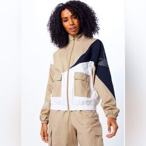 ADIDAS Tri-Color Reflective Trefoil Track Jacket - Women’s Size Small - Like New